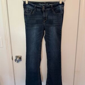 Wallflower Women's Classic Indigo Boot Cut Jeans